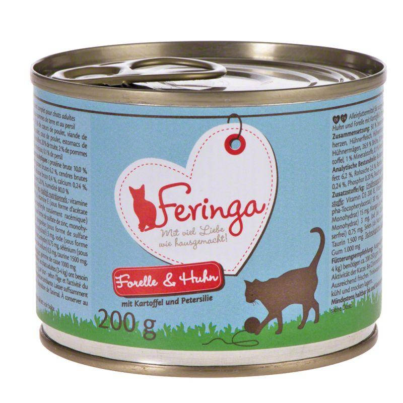 

Консервы для кошек Feringa Meat Форель и Курица