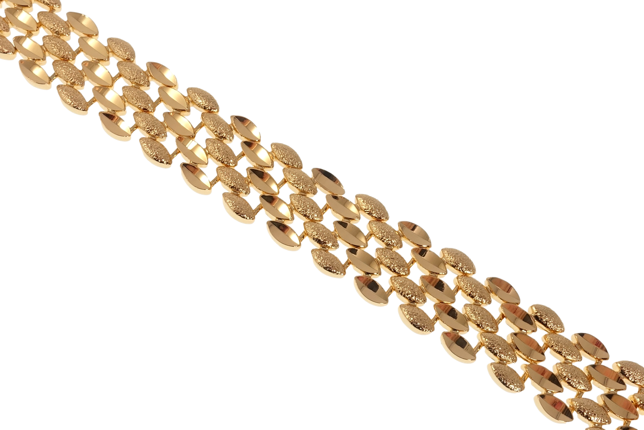 

Браслет Xuping Позолота 18K "Плетение браслетное" длина 19,5см х 14мм