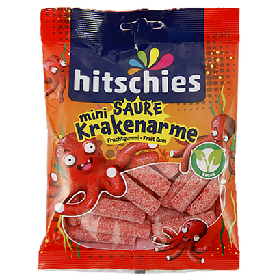 

Желейки Хітсчлер руки восьминога (червоні) Hitschler krakenarme 125g 12шт/ящ (Код : 00-00010390)