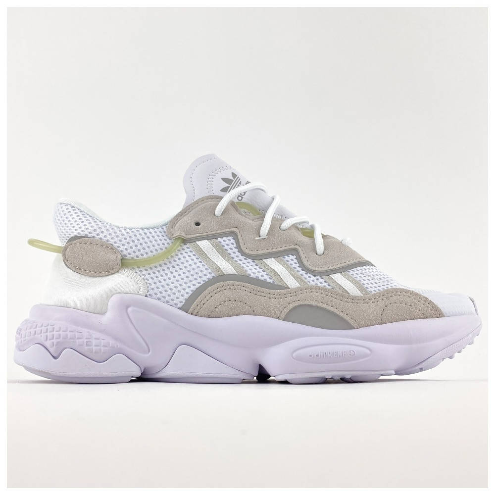 

Мужские / женские кроссовки Adidas Ozweego White Grey, белые кроссовки адидас озвиго унисекс, Белый