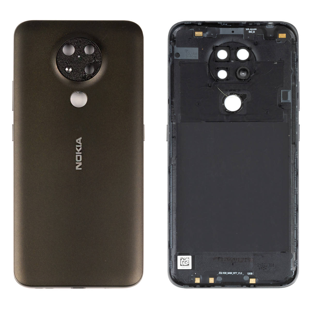 

Задняя крышка NOKIA 3.4 (TA-1283) коричневая, Коричневый