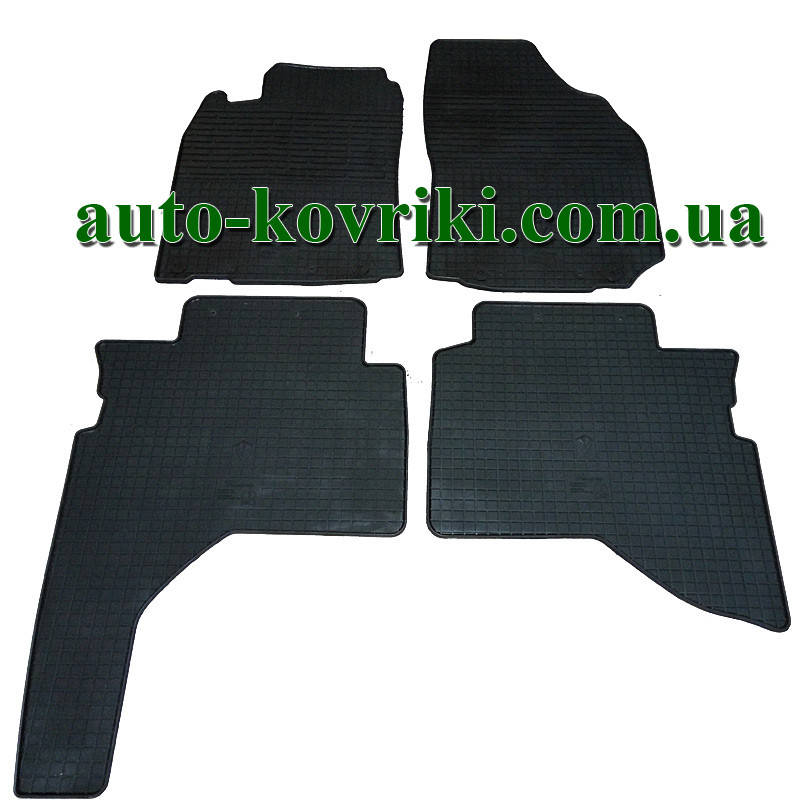 

Резиновые коврики в салон Mitsubishi Pajero Sport 1996-2008 (Stingray), Черный