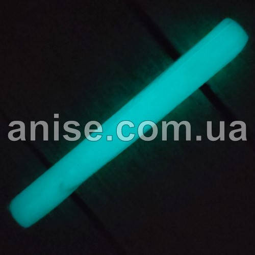 

Полимерная глина Пластишка, №0502 бирюзовый люминофорный, фосфоресцентный 17г / Полімерна глина Пластішка 0502