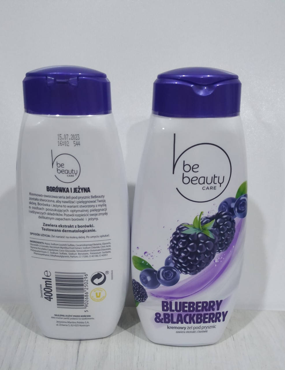 

Крем гель для душа Be beauty черника с ежевикой 400 ml. Польша.