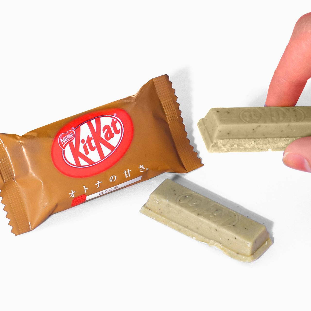 

Батончик KitKat жареный чай Ходзича