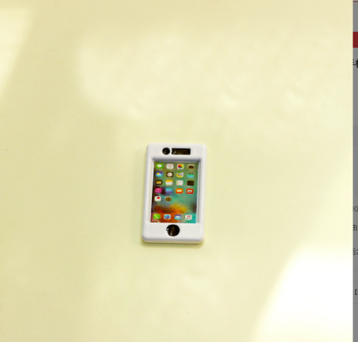 

Миниатюра мобильный телефон iPhone 2.6*1.4 мм Белый