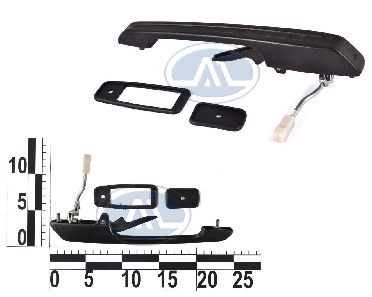 

Ручка двери ВАЗ 2109-099 наружная зад. лев. п/э уп.