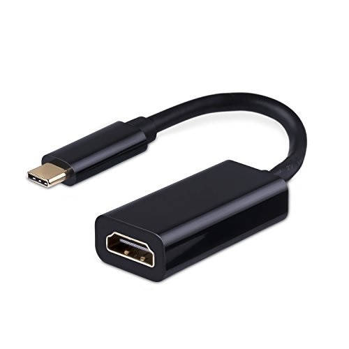 

Переходник-конвертер Type-C (M) - HDMI (F) TRY Plug кабель 0.2м черный новый