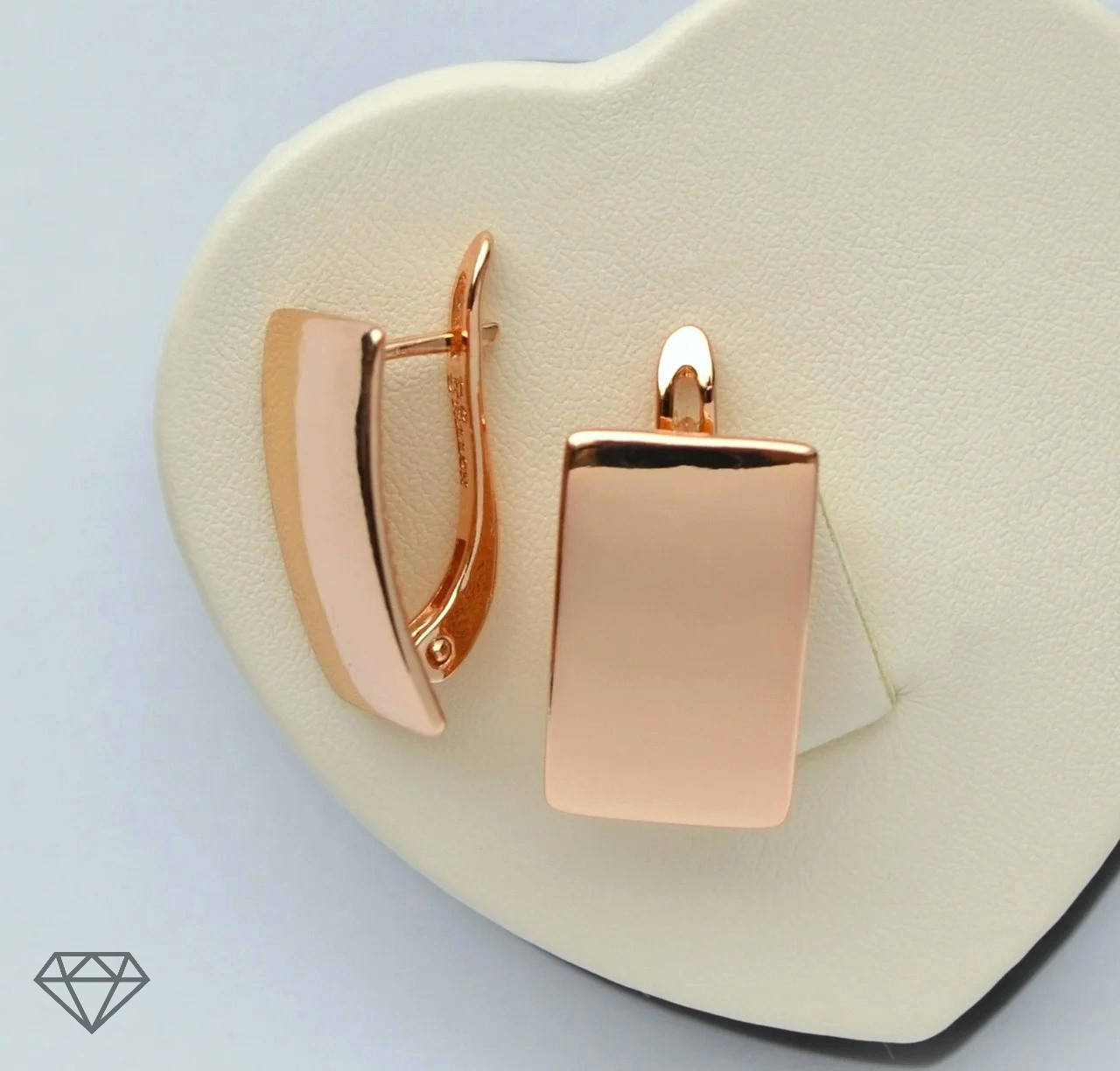 

Серьги Золотая дуга покрытие золотом 18к.