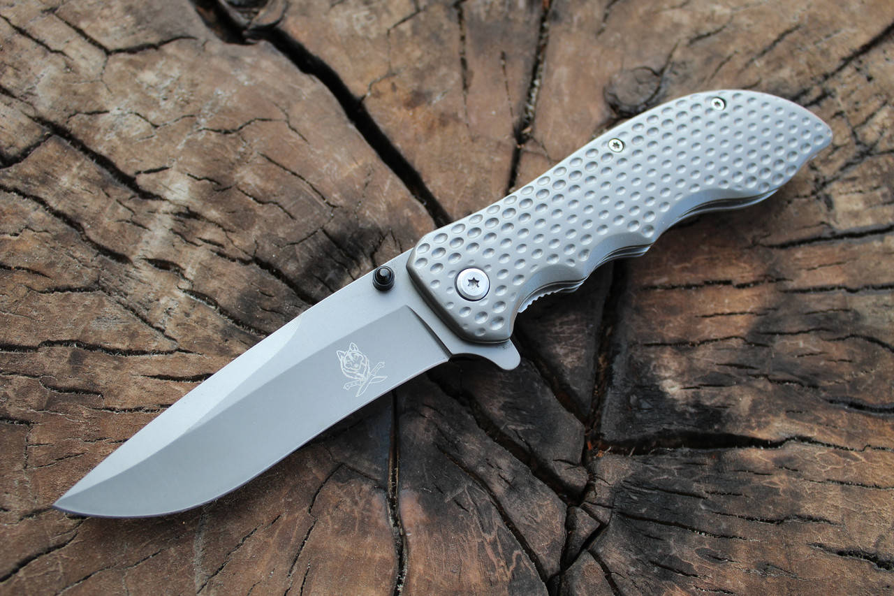 

Городской складной нож 21.5 см. Нож карманный складной, Серый