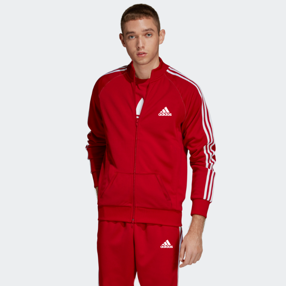 

Мужской спортивный костюм Adidas (Адидас) для тренировок, Красный