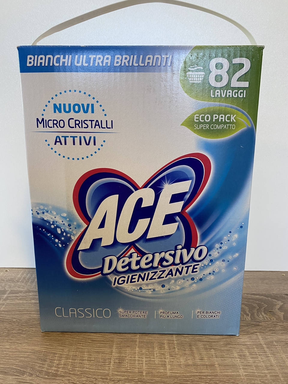 

Стиральный порошок ACE Detersivo 82 Lavaggi
