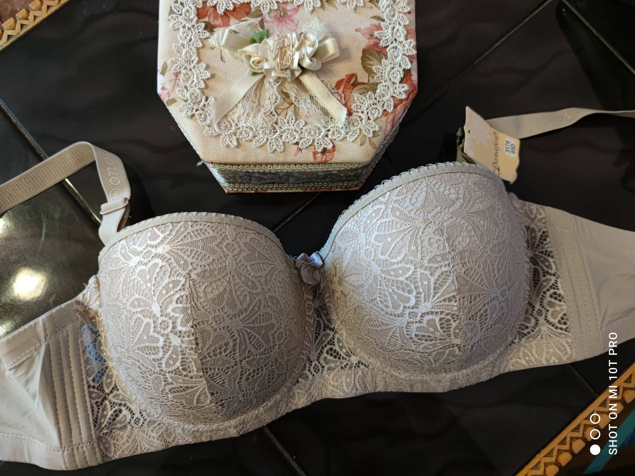 

85,90Д D Бюстгальтер балконет Анжелика Donafen(Onita de mas) анжеліка кава з молоком (пудра) 90D, Пудровый