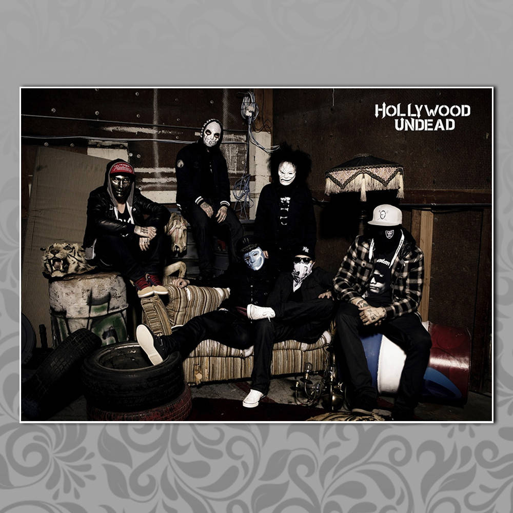 

Плакат Рок Hollywood Undead 09