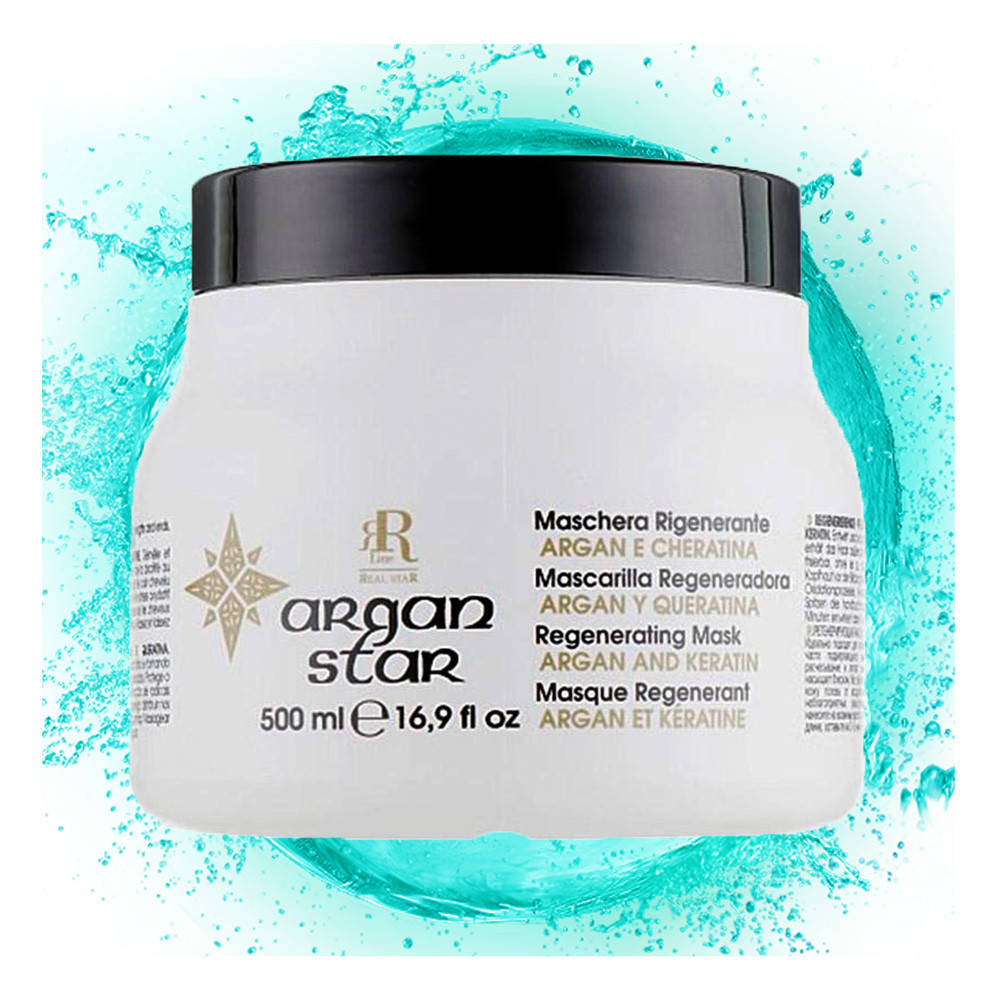 

Реструктуризирующая маска с маслом арганы и кератином RR Line Argan Star 500 мл