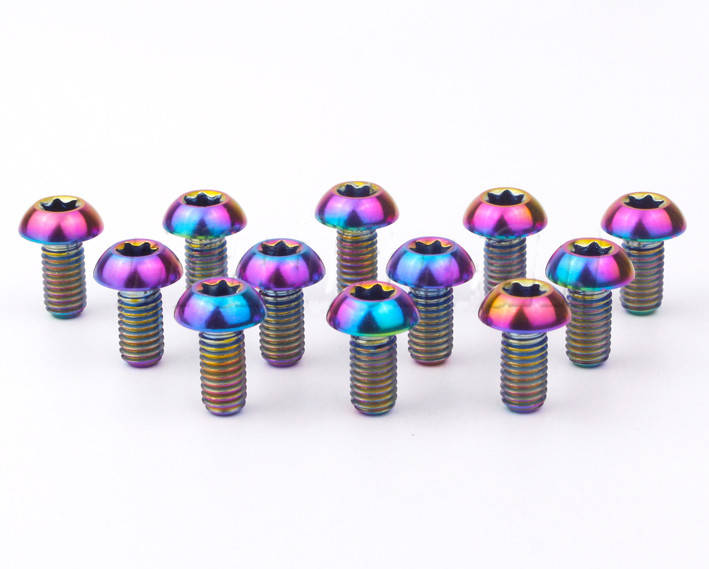 

Болты Титановые для роторов, цветные, 12 шт