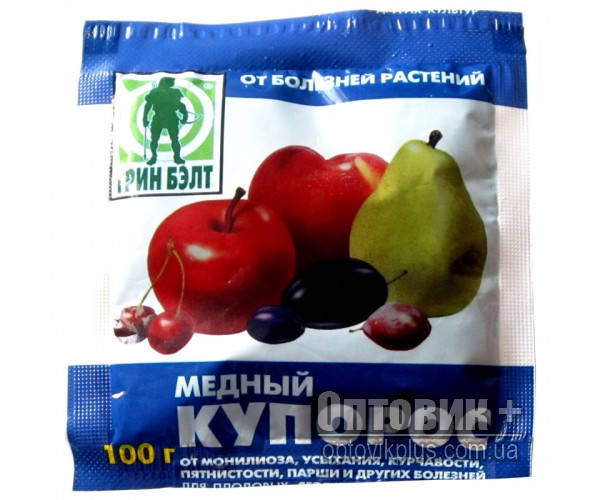 

Фугницид Медный купорос 100 г.