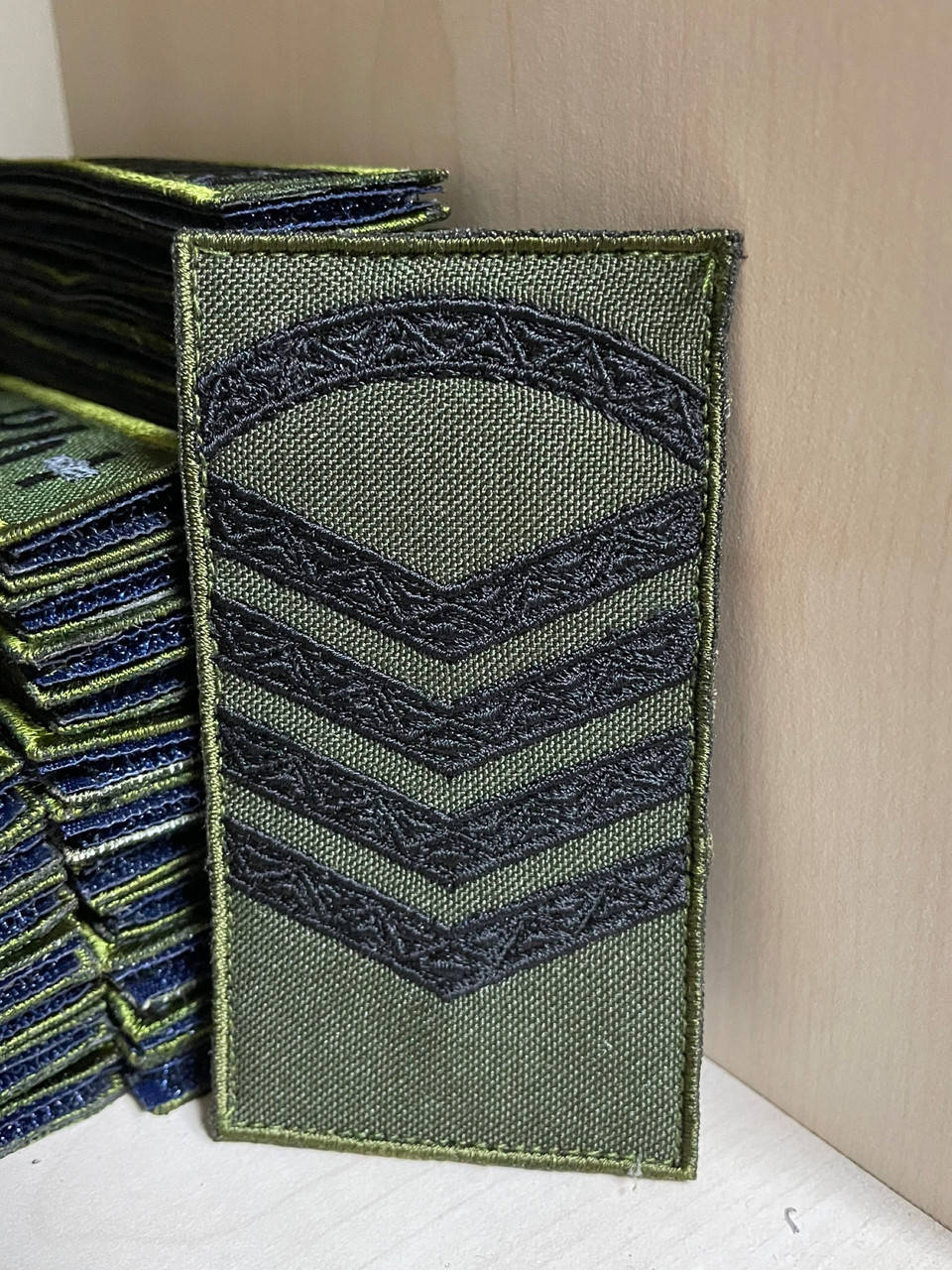 

Погон старшина хаки 9.5 см