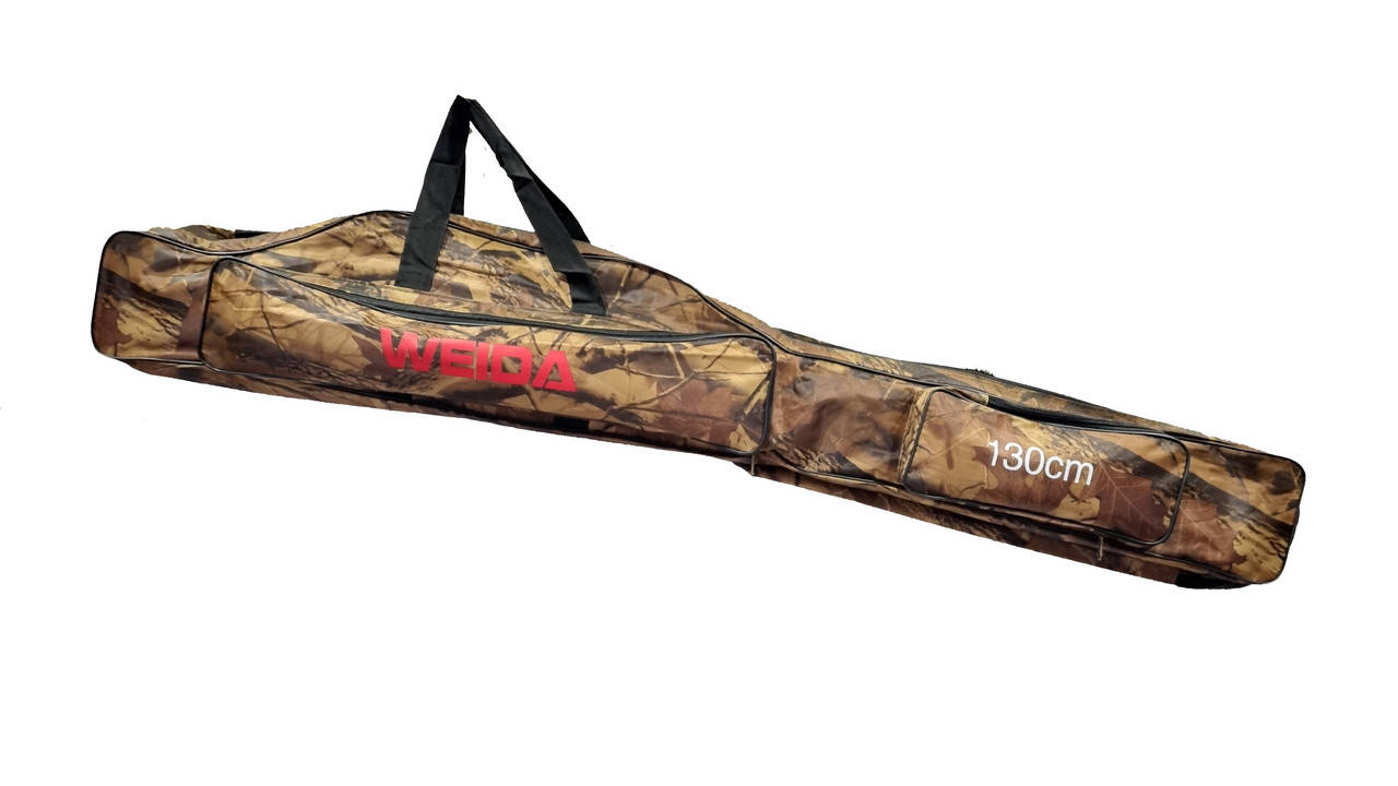 

Чехол для спиннинга, и карповика с катушкой Weida (Kaida) Дубок 130 см (2 +2 секции)