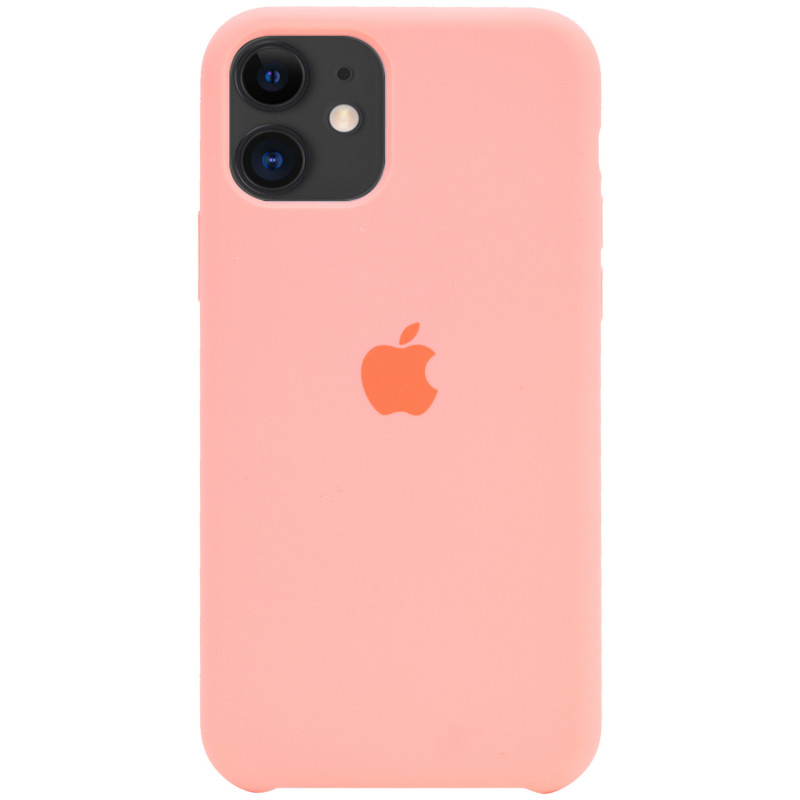 

Силиконовый чехол Silicone Case для Apple iPhone 11 6.1"/ Айфон 11 Персиковый