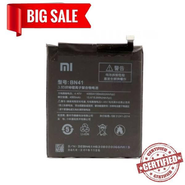 

Аккумулятор BN41 для Xiaomi Redmi Note 4 (4100mAh)