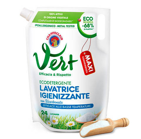 

Жидкость для стирки с бикарбонатом Chante Clair Vert 1,224 л (24ст) дой-пак