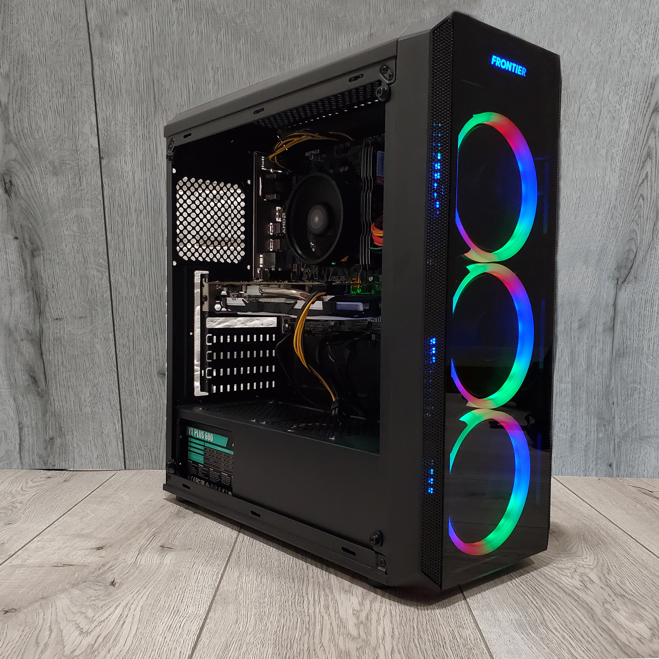 

Игровой компьютер, Ryzen 5, RX470 4GB, 16GB DDR4 (M2 NVME SSD+HDD)