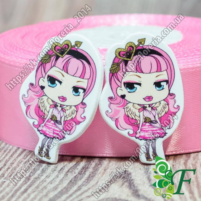 

Кабошон Серединка ever after high C. A. Cupid Сб-15, Разные цвета