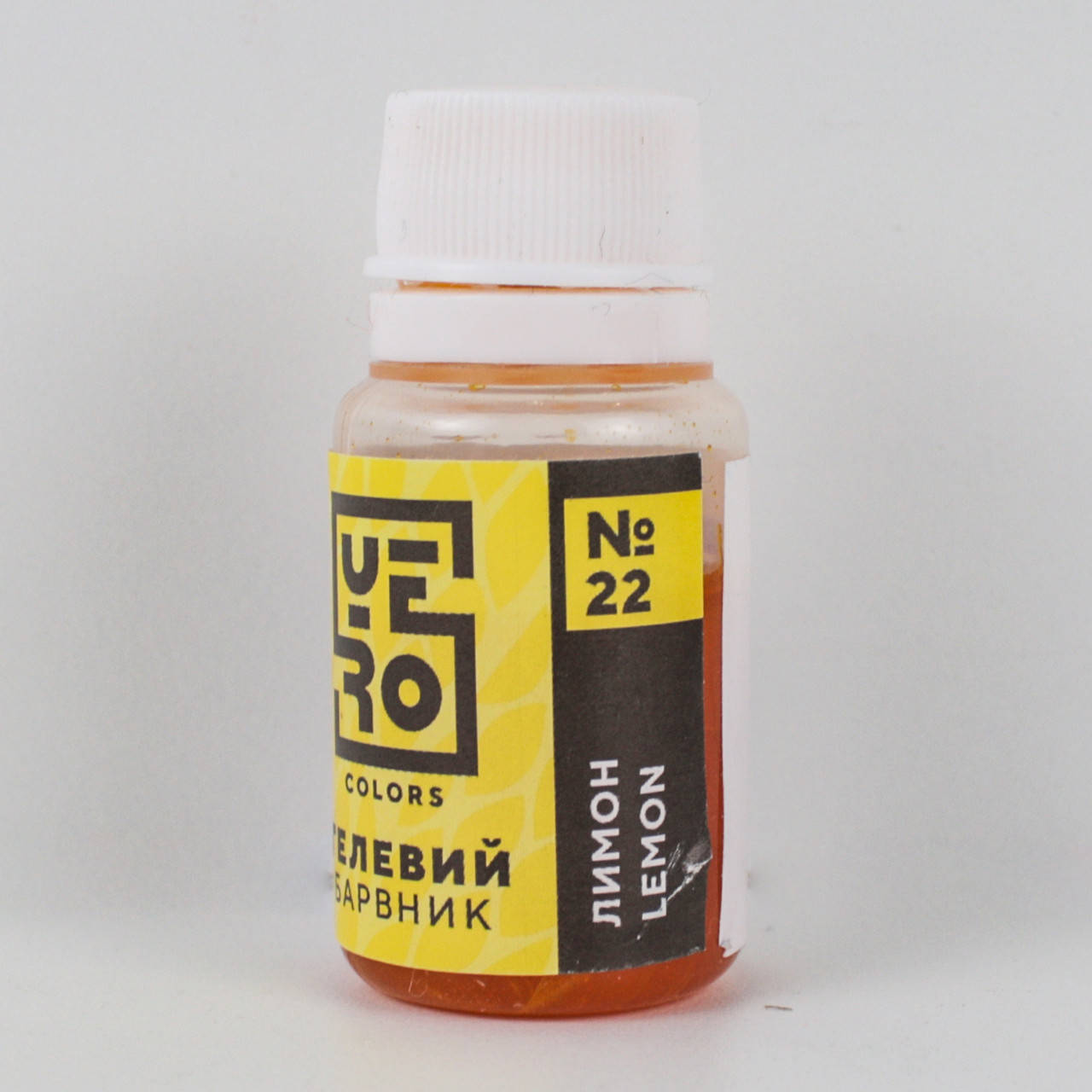 

Гелевый краситель Yero colors Лимон/Lemon 10 гр