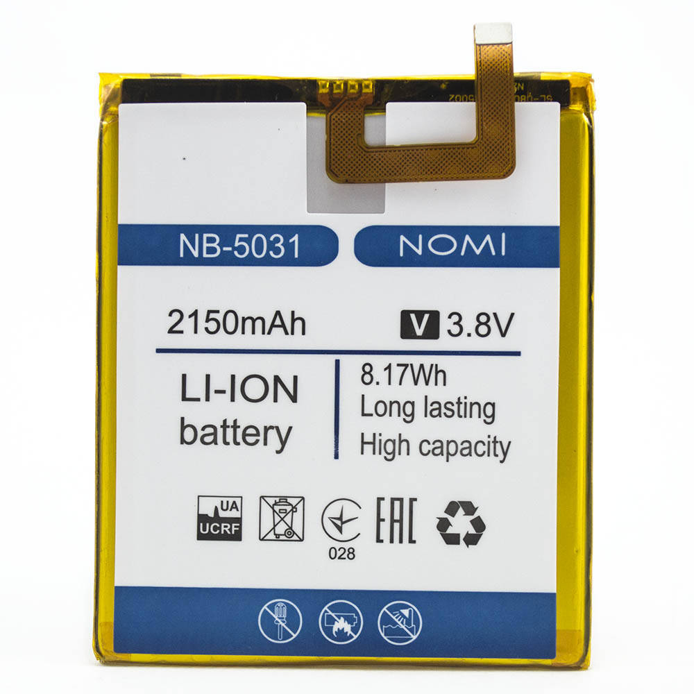 

Аккумулятор NB-5031 для Nomi Evo X1 i5031 (Original) 2150мAh