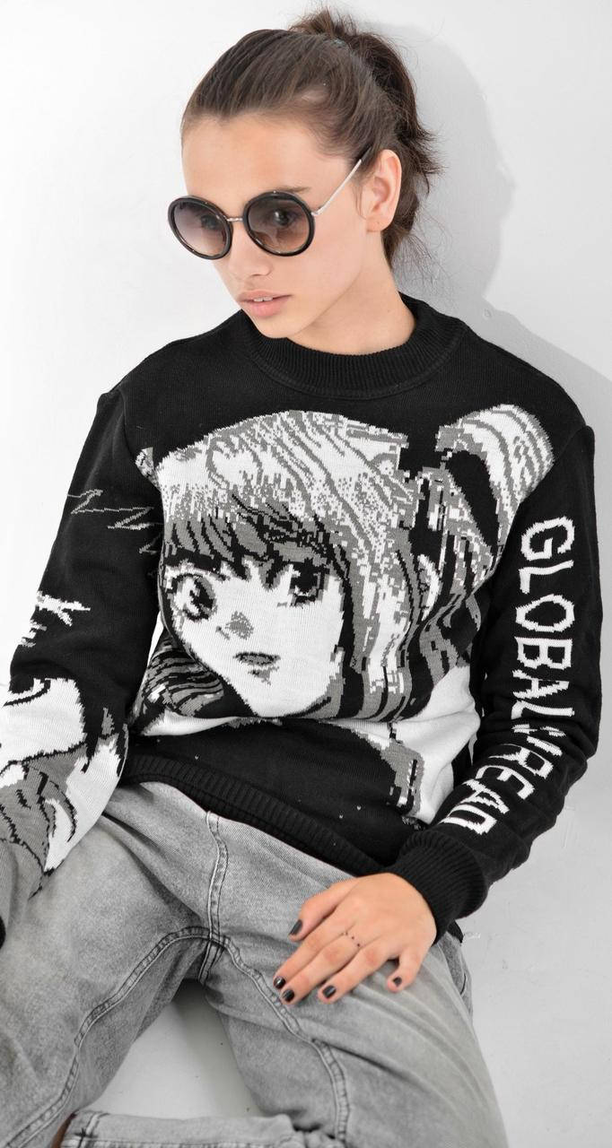 

Свитер аниме для девочек 152-164р.