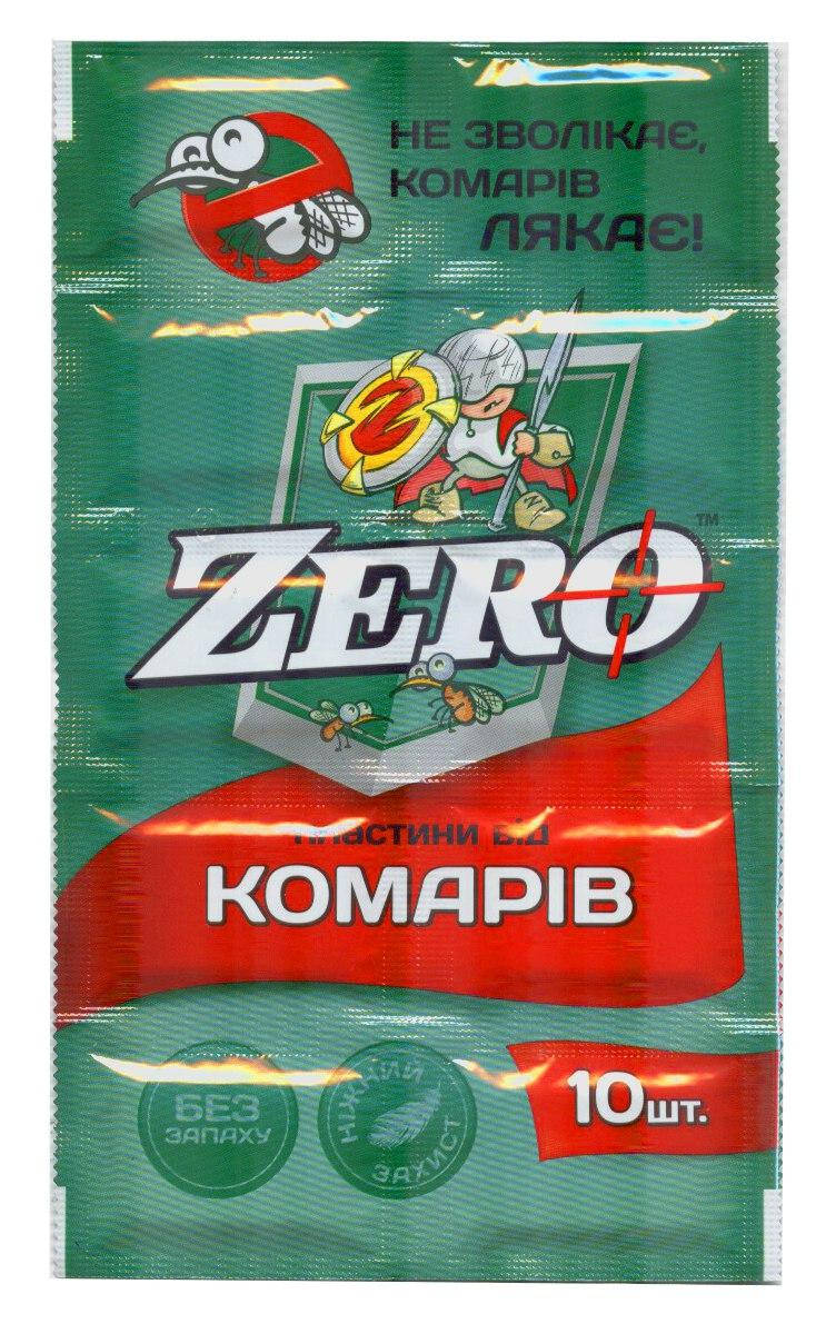 

Пластины от комаров ZERO, 10шт