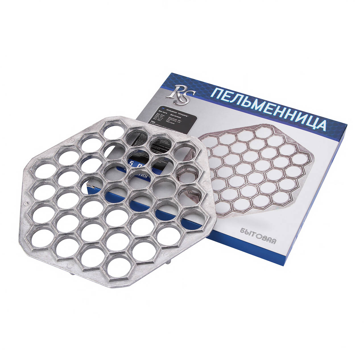 

Пельменница шестигранная усиленная на 37 пельменей (картонная упаковка)