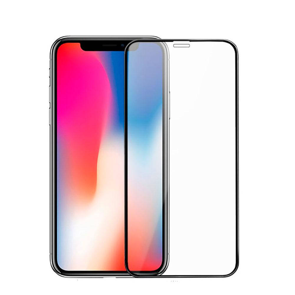 

Защитное стекло для iPhone 11 на экран 5д HQ защитное стекло на телефон айфон 11 черное HQG, Черный