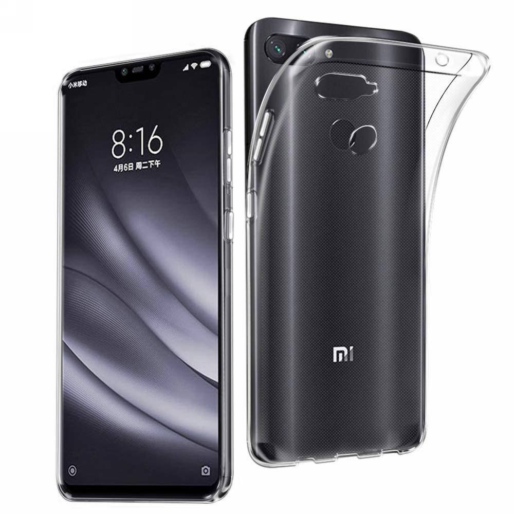 

Прозрачный Чехол Xiaomi Mi 8 Lite (ультратонкий силиконовый)