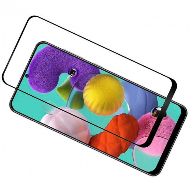 

Защитное стекло для Samsung Galaxy (Самсунг) A51 (На весь экран)