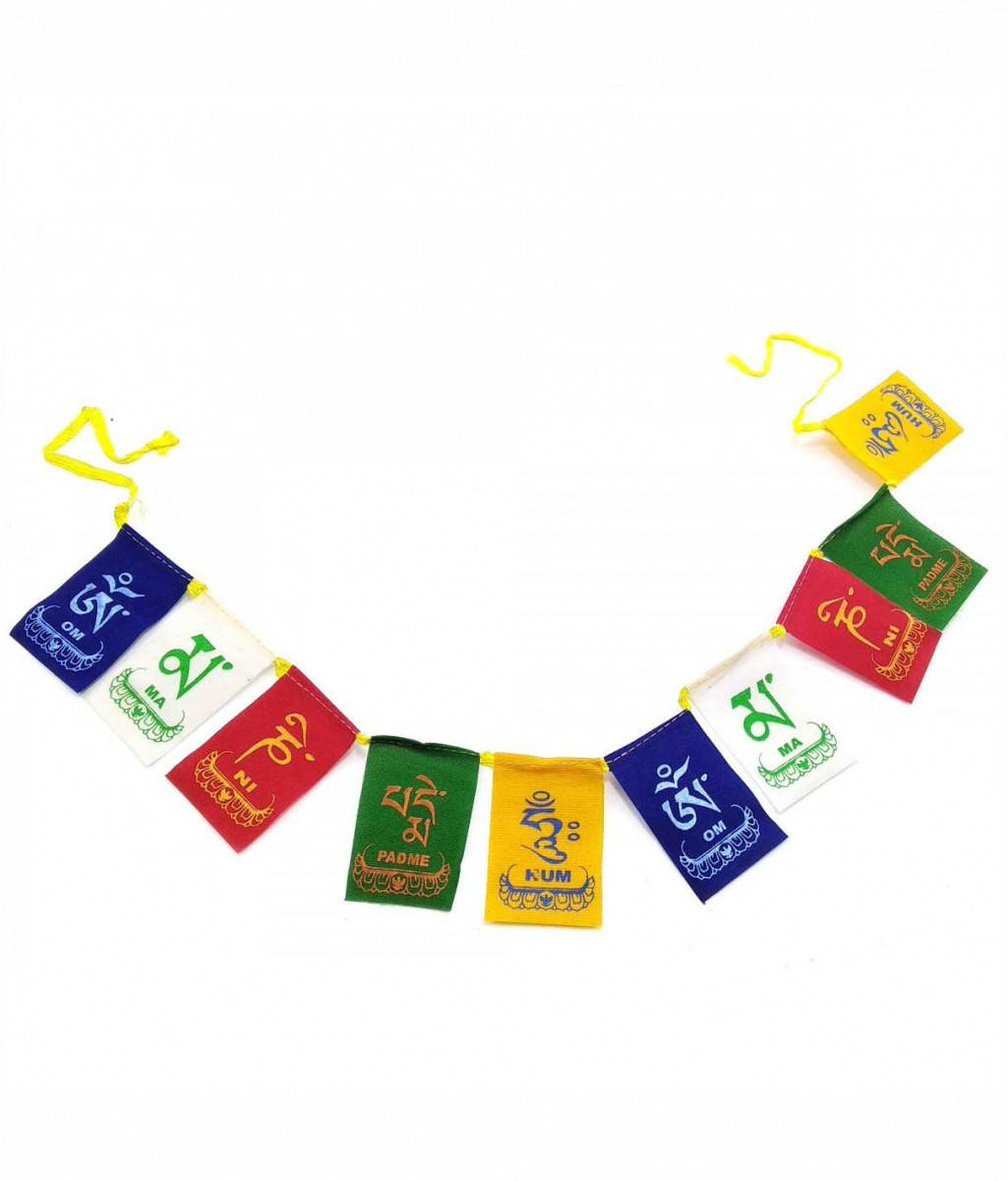 

Тибетские флаги" Ом Мане Падме Хум" 82*9,5 см