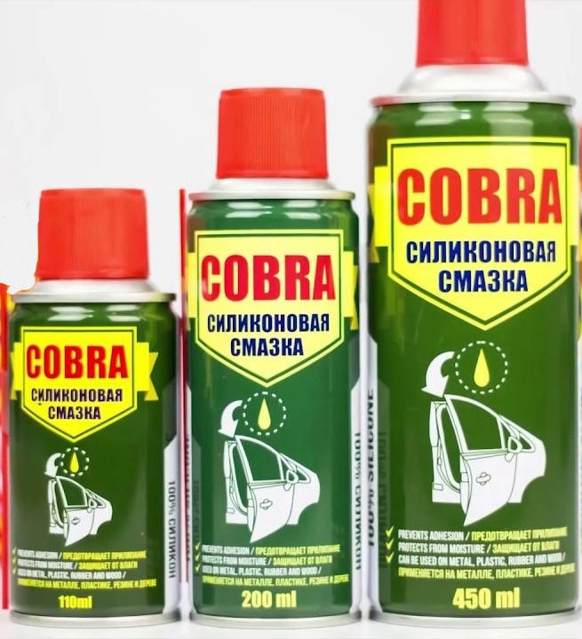 

Силиконовая смазка COBRA SILICONE SPRAY 110 мл