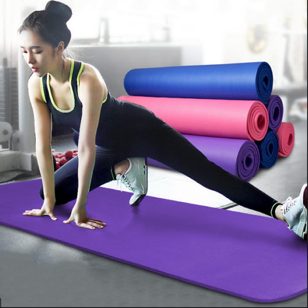 

Коврик для йоги и фитнеса Power System Fitness Yoga Фиолетовый