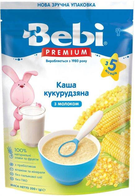 

Bebi Каша молочная Премиум Кукурузная 5м+ 200г