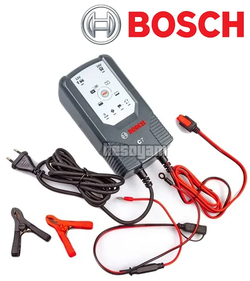 

Импульсное зарядное устройство Bosch C7 (230Ач/7A/12-24В) BOSCH 018999907M