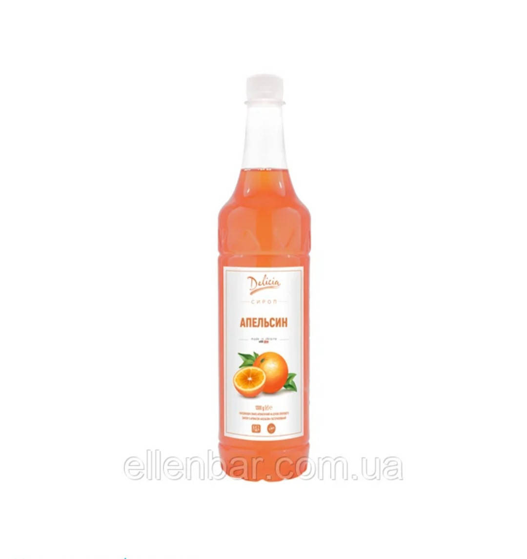 

Сироп Апельсин TM Delicia 1300г.