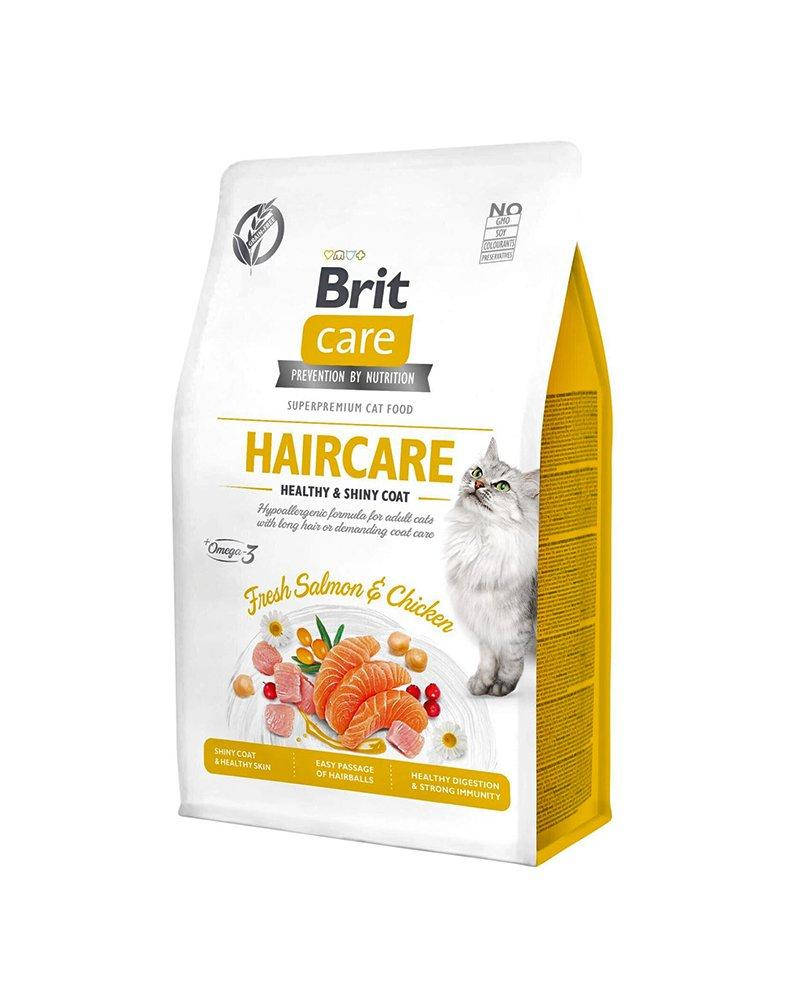 

Brit Care Cat GF Haircare Healthy & Shiny Coat 2 кг