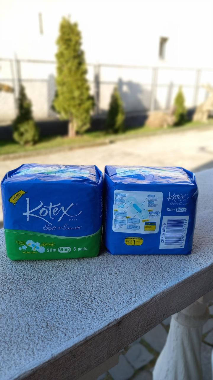 

Гигиенические прокладки Kotex Soft&Smoth Slim Wing , 8 шт.