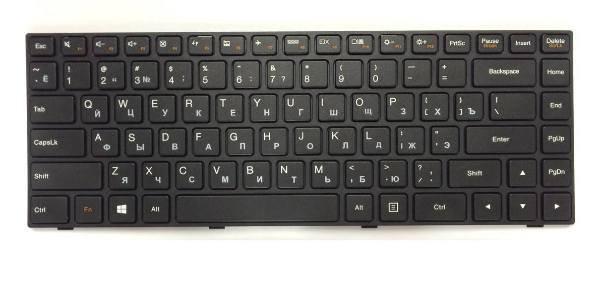 

Клавиатура для ноутбука Lenovo IdeaPad 100-14, 100-14IBY series