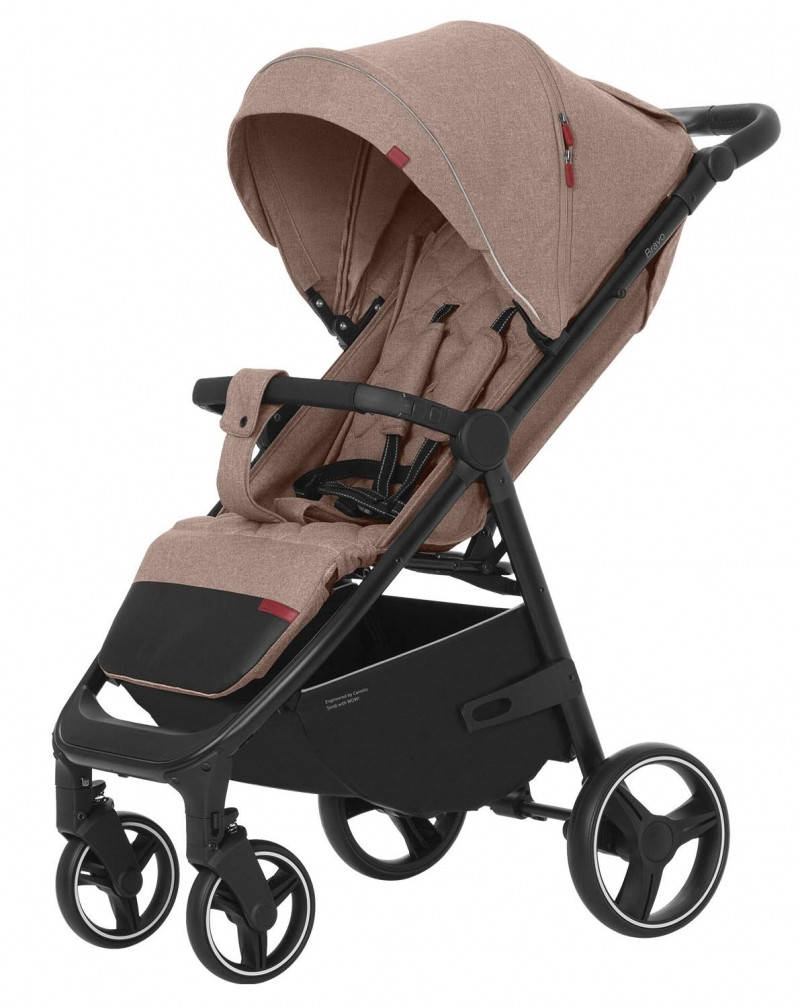 

Прогулочная коляска CARRELLO Bravo 2022 CRL-8512 Linen Beige + дождевик L, Бежевый