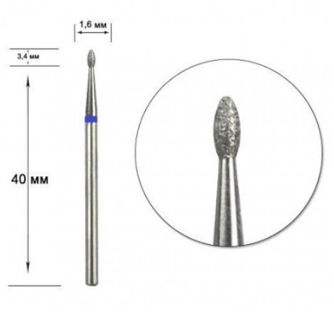 

Насадка алмазная 113с-016мм