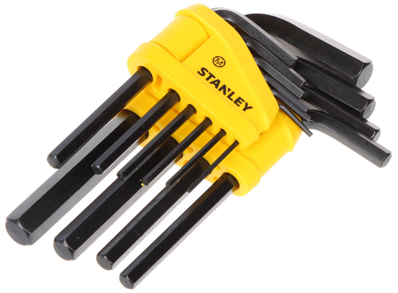 

Набор ключей 6-ти гранн. 10 ед. 1.5-10 мм Stanley 0-69-253