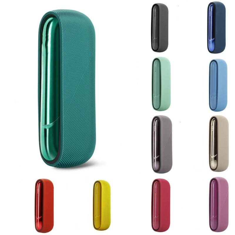 

Силиконовый ребристый чехол для IQOS 3/3 DUO / Айкос 3 дуо, Разные цвета