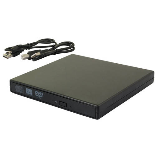 

Внешний USB DVD CD-RW Сombo привод, портативный дисковод, Черный